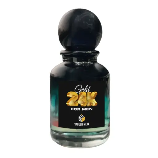 24K Gold Perfume for Men by Sabeeh Meta (50ML)